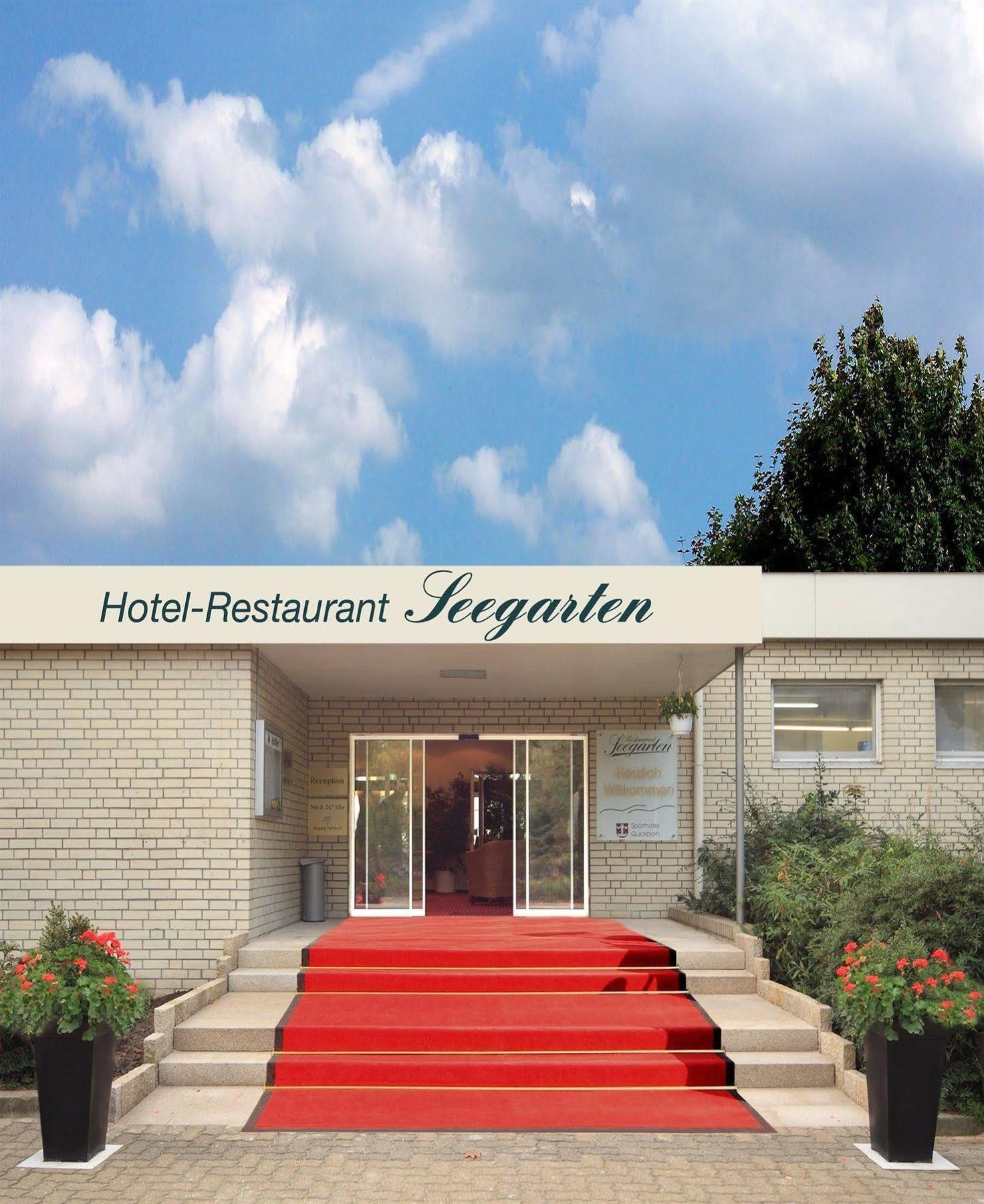 Hotel-Restaurant Seegarten Quickborn Exterior foto